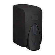 Συσκευή κρεμοσάπουνου μαύρη χωρητικότητας 500ml 10x13x17hcm