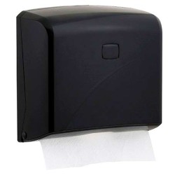 Συσκευή χειροπετσέτας μαύρη πλαστική διαστάσεων 27x11x28hcm