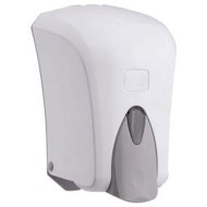 Συσκευή κρεμοσάπουνου λευκή 1000ml διαστάσεων 15,5x12,5x22hcm