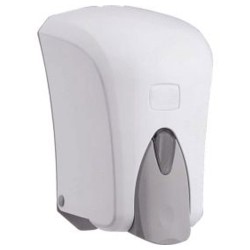 Συσκευή κρεμοσάπουνου λευκή 1000ml διαστάσεων 15,5x12,5x22hcm