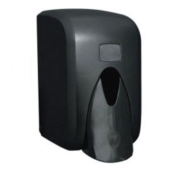 Συσκευή κρεμοσάπουνου μαύρη χωρητικότητας 1000ml 15,5x12,5x22hcm