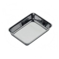 Ταψί βιτρίνας ΙΝΟΧ ορθογώνιο με διάσταση 27x20x4,5hcm ΙΤΑΛΙΑΣ Ταψί βιτρίνας ΙΝΟΧ ορθογώνιο με διάσταση 27x20x4,5hcm ΙΤΑΛΙΑΣ