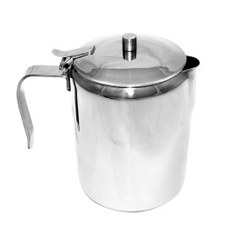 Τσαγιέρα ΙΝΟΧ χωρητικότητας 125ml με καπάκι Τσαγιέρα ΙΝΟΧ χωρητικότητας 125ml με καπάκι