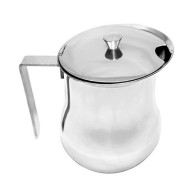 Τσαγιέρα -Καφετιέρα ΙΝΟΧ με καπάκι και χωρητικότητα 1100ml (12 φλυτζάνια) Τσαγιέρα -Καφετιέρα ΙΝΟΧ με καπάκι και χωρητικότητα 1100ml (12 φλυτζάνια)