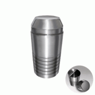 Ανοξείδωτο Shaker με σίτα και καπάκι  Ø9x18,5hcm χωρητικότητα 500ml Ανοξείδωτο Shaker με σίτα και καπάκι  Ø9x18,5hcm χωρητικότητα 500ml
