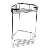 Ράφι μπάνιου Inox γωνιακό διαστάσεων 19,5x18x31hcm Ράφι μπάνιου Inox γωνιακό διαστάσεων 19,5x18x31hcm