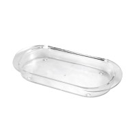 Δίσκος ακρυλικός 22x10x2,5hcm ιδανικός για την τοποθέτηση δοχείων με κουτάλάκι