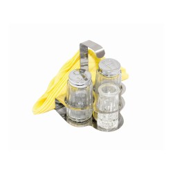 Δοχείο για πιπέρι ανταλλακτικό από αλατοπίπερο για βάσεις ΙΝΟΧ D-23-17-715