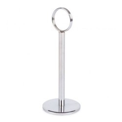 Σταντ συγκράτησης καρτών ΙΝΟΧ διαστάσεων Ø7x30hcm Σταντ συγκράτησης καρτών ΙΝΟΧ διαστάσεων Ø7x30hcm