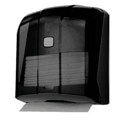 Συσκευή χειροπετσέτας μαύρη πλαστική 25x9,5x30hcm