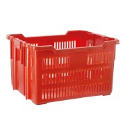 Λεκάνη 8350 διάτρητη στοιβαζόμενη από τη μια πλευρά και από την άλλη χωνευτή 75x50x42hcm 100kg Λεκάνη 8350 διάτρητη στοιβαζόμενη από τη μια πλευρά και από την άλλη χωνευτή 75x50x42hcm 100kg