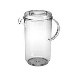 Κανάτα δοσομετρητής διάφανη με καπάκι 1,5lit Ø12x23hcm ΙΤΑΛΙΑΣ