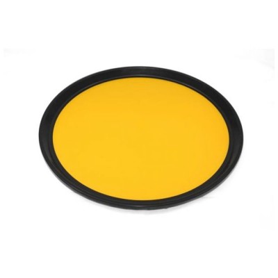 Δίσκος αντιολισθητικός στρόγγυλος Aμερικής Ø40,6cm σε κίτρινο χρώμα