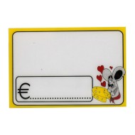 Ετικέτα τιμών τυροκομικών με σταντ στήριξης διαστάσεων 9,5x6,5cm Ετικέτα τιμών τυροκομικών με σταντ στήριξης διαστάσεων 9,5x6,5cm