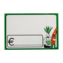 Ετικέτα τιμών μαναβικής με σταντ στήριξης διαστάσεων 9,5x6,5cm Ετικέτα τιμών μαναβικής με σταντ στήριξης διαστάσεων 9,5x6,5cm