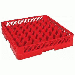 Tελάρο ποτηριών 49 θέσεων διαστάσεων 50x50x10hcm σε κόκκινο χρώμα Tελάρο ποτηριών 49 θέσεων διαστάσεων 50x50x10hcm σε κόκκινο χρώμα