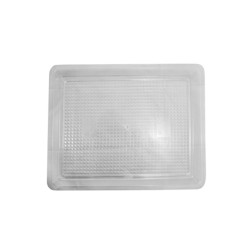 Δίσκος PC ορθογώνιος διάφανος διαστάσεων 42x27x2,5hcm