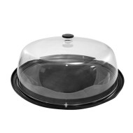 Καπάκι PC στρόγγυλο διάφανο με πόμολο Ø35x12,5hcm για τον δίσκο 23-45-322,23-45-323 Καπάκι PC στρόγγυλο διάφανο με πόμολο Ø35x12,5hcm για τον δίσκο 23-45-322,23-45-323