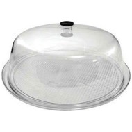 Καπάκι PC στρόγγυλο διάφανο με πόμολο Ø35x12,5hcm για τον δίσκο 23-45-322,23-45-323 Καπάκι PC στρόγγυλο διάφανο με πόμολο Ø35x12,5hcm για τον δίσκο 23-45-322,23-45-323
