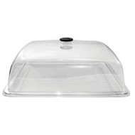 Δίσκος PC ορθογώνιος διάφανος διαστάσεων 42x27x2,5hcm