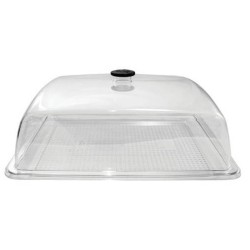 Δίσκος PC ορθογώνιος διάφανος διαστάσεων 42x27x2,5hcm