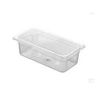 Λεκάνη Gastronorm PC polycarbonate χωρητικότητας GN 1/3 32,5x17,6x20hcm