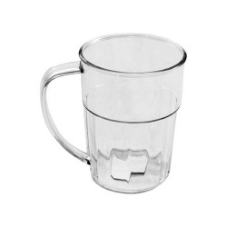 Ποτήρι PC διάφανο μπύρας χωρητικότητας 400ml