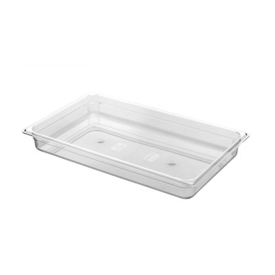 Λεκάνη Gastronorm PC polycarbonate διάφανη GN 1/1 53x32,5x6,5hcm