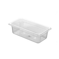 Λεκάνη Gastronorm PC polycarbonate διάφανη GN 1/3 32,5x17,6x6,5hcm