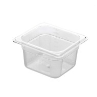 Λεκάνη Gastronorm PC polycarbonate διάφανη χωρητικότητας GN 1/6 17,6x16,2x10cm Λεκάνη Gastronorm PC polycarbonate διάφανη χωρητικότητας GN 1/6 17,6x16,2x10cm