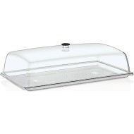Δίσκος PC ορθογώνιος διάφανος G/N 1/1 53x26,5x2,5hcm Δίσκος PC ορθογώνιος διάφανος G/N 1/1 53x26,5x2,5hcm