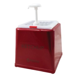 Δοχείo κέτσαπ με τρόμπα διαστάσεων 20,5x22x30hcm Δοχείo κέτσαπ με τρόμπα διαστάσεων 20,5x22x30hcm