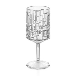 Ποτήρι PC Διάφανο 200ml με Πόδι για Εστίαση Ø6,5x17cm