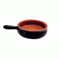 Σκεύος πυρίμαχο με χερούλι διαστάσεων Ø17x6hcm Iταλίας