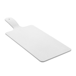 Πλατώ μελαμίνης ορθογώνιο λευκό, με λαβή, επαγγελματικό για εστίαση  