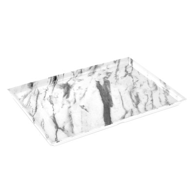 Πλατώ Μελαμίνης Marble Ορθογώνιο με Όψη Μαρμάρου για Σερβίρισμα 35x25x2cm Πλατώ Μελαμίνης Marble Ορθογώνιο με Όψη Μαρμάρου για Σερβίρισμα 35x25x2cm
