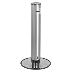 Σταχτοδοχείο στήλη INOX διαστάσεων Ø25x70hcm Σταχτοδοχείο στήλη INOX διαστάσεων Ø25x70hcm