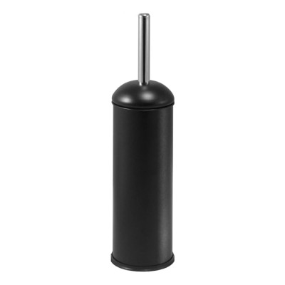 Πιγκάλ μεταλλικό κλειστό σε μαύρο χρώμα διαστάσεων Ø9,5x40hcm