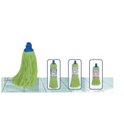 Σφουγγαρίστρα νημάτινη με πάσο 270gr σε πράσινο χρώμα ΙΣΠΑΝΙΑΣ