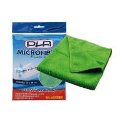 Πανί MICROFIBRA γενικής χρήσης διαστάσεων 38x40cm σε συσκευασία 12 τεμαχίων πράσινο χρώμα