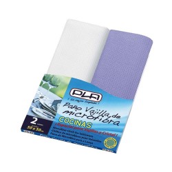 Σετ ποτηρόπανο MICROFIBRA 2 τεμαχίων διαστάσεων 50x50cm