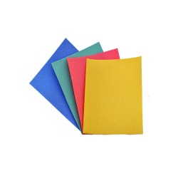 Σπογγοπετσέτα μεγάλης απορροφητικότητας διαστάσεων 40x36cm σε μπλε χρώμα συσκευασία 12 τεμαχίων