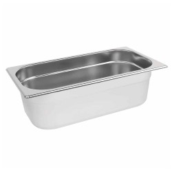 Δοχείο γαστρονομίας INOX GN 1/3 διαστάσεων 32,5x17,6x4hcm