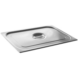 Καπάκι δοχείου γαστρονομίας INOX 1/4 χωρίς σχισμή