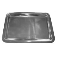 Δίσκος βιτρίνας ΙΝΟΧ ορθογώνιος διαστάσεων 40x30x2,5hcm Δίσκος βιτρίνας ΙΝΟΧ ορθογώνιος διαστάσεων 40x30x2,5hcm