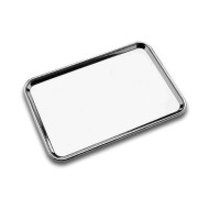 Δίσκος ΙΝΟΧ ορθογώνιος διαστάσεων 33x23cm Δίσκος ΙΝΟΧ ορθογώνιος διαστάσεων 33x23cm