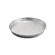 Πιατέλα σερβιρίσματος σφυρήλατη με διαστάσεις Ø31x4hcm