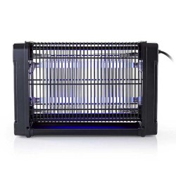 Ηλεκτρική συσκευή εξότωσης εντόμων 16W με υπεριώδες φως UV-Α για χώρους έως 50τ.μ.  INKI110CBK16 NEDIS