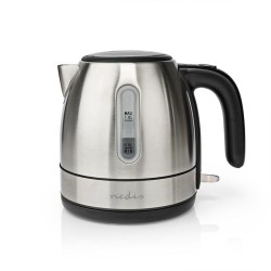 Ανοξείδωτος βραστήρας χωρητικότητας 1.0L 2150W με ελεύθερη περιστροφή κανάτας 360° πάνω στην βάση NEDIS KAWK300EAL