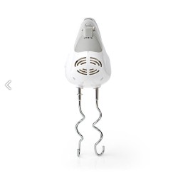 Μίξερ χειρός 5 ταχυτήτων 200W με 2 αναδευτήρες και 2 γάντζους ζυμώματος